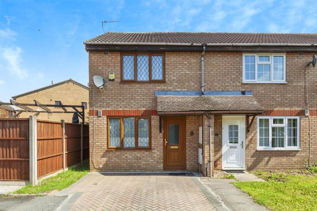Thumbnail End terrace house for sale in Bader Gardens, Cippenham, Slough