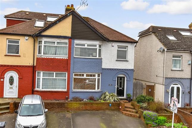 Semi-detached house for sale in Vale Road, Northfleet, Gravesend, Kent