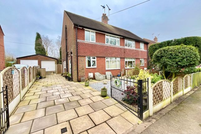 Thumbnail Semi-detached house for sale in Ridgehill Drive, Madeley Heath
