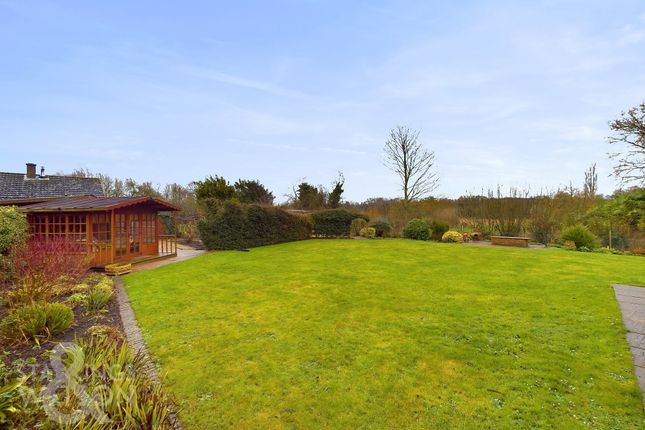 Detached bungalow for sale in The Street, Hapton, Norwich