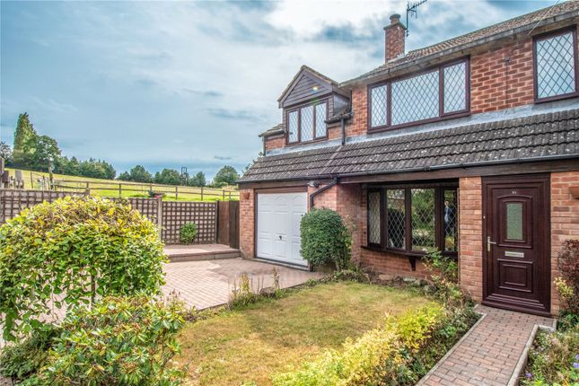 Thumbnail Semi-detached house for sale in Penmanor, Finstall, Bromsgrove, Worcestershire