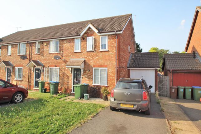 Thumbnail End terrace house to rent in Briars Close, Aylesbury