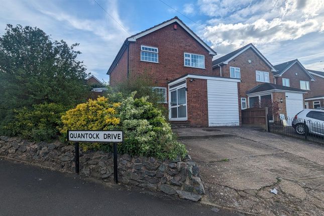 Detached house for sale in Quantock Drive, Nuneaton