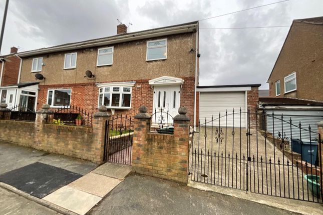 Semi-detached house for sale in Petersfield Road, Pennywell, Sunderland