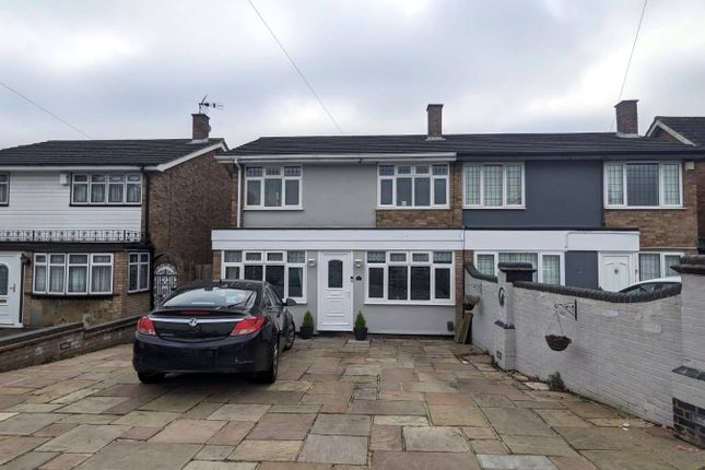 Thumbnail Semi-detached house for sale in Grassmere Road, Hornchurch