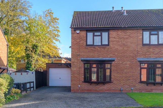 Thumbnail Semi-detached house for sale in Rednal Mill Drive, Rednal, Birmingham, West Midlands