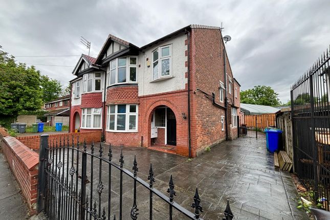 Thumbnail Semi-detached house to rent in Brook Road, Manchester