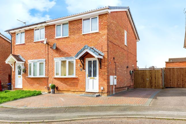 Thumbnail Semi-detached house for sale in Fleetwind Drive, Northampton