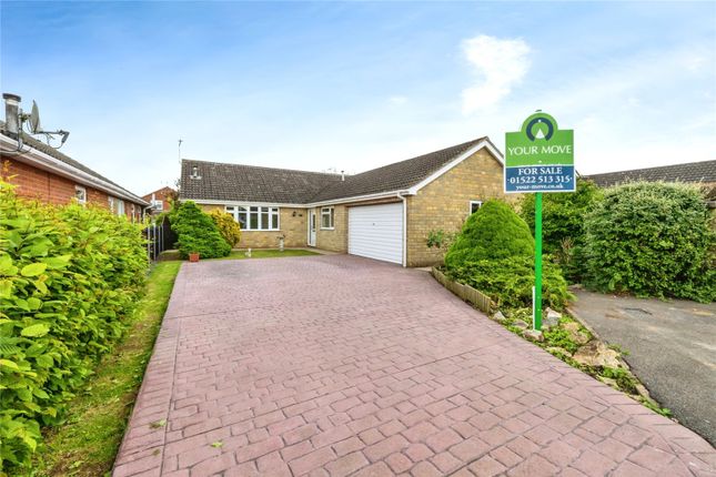 Thumbnail Bungalow for sale in Pelham Close, Sudbrooke, Lincoln, Lincolnshire