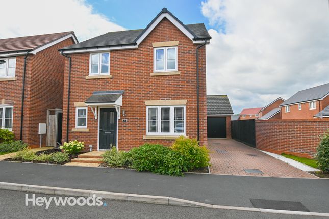 Thumbnail Detached house for sale in Madeley Park View, Baldwins Gate, Newcastle