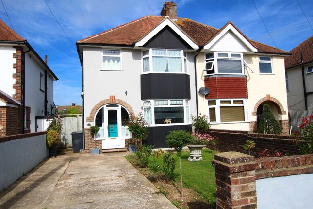 Thumbnail Semi-detached house for sale in Kinfauns Avenue, Eastbourne