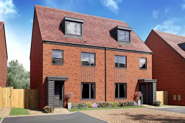 Thumbnail Semi-detached house for sale in "The Elliston - Plot 259" at Beaumont Road, Wellingborough