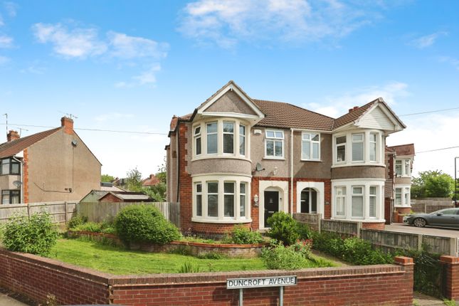 Thumbnail Semi-detached house for sale in Duncroft Avenue, Coventry