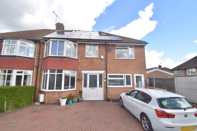 Thumbnail Semi-detached house for sale in Woodnewton Drive, Evington, Leicester