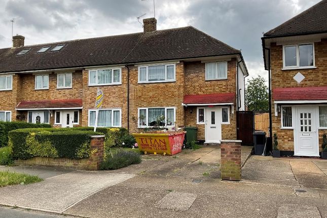 Thumbnail End terrace house for sale in Nelson Road, Rainham, Essex