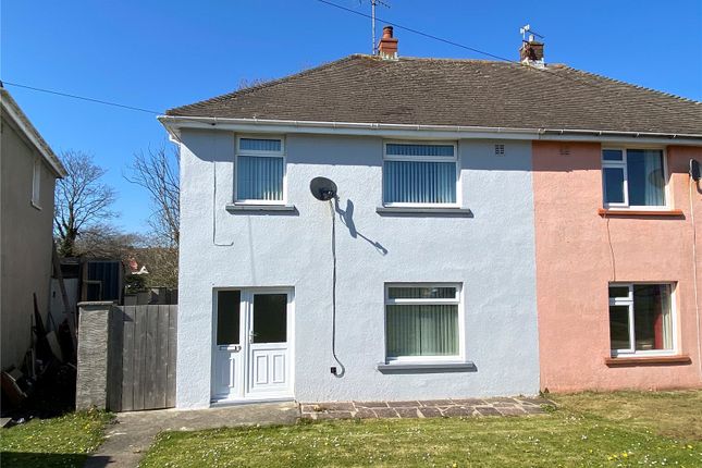 Thumbnail Semi-detached house to rent in Coombs Drive, Milford Haven, Sir Benfro