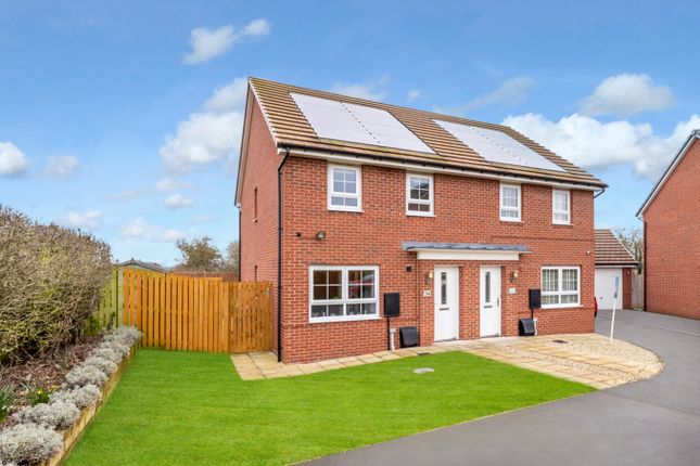 Thumbnail Semi-detached house for sale in St. Wilfrids Drive, Brayton, Selby