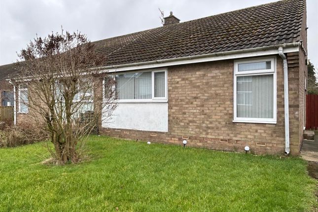 Thumbnail Semi-detached bungalow to rent in Overdale, Eastfield, Scarborough