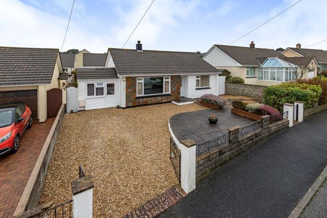 Thumbnail Detached bungalow for sale in Trelawney Avenue, Treskerby, Redruth, Cornwall