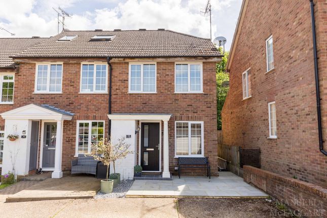 Thumbnail End terrace house for sale in The Glades, East Grinstead