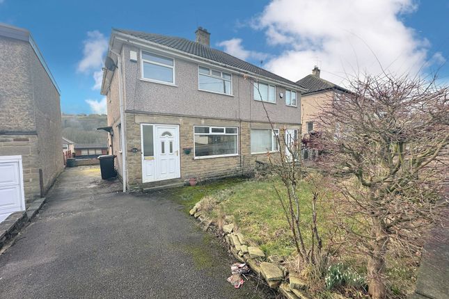 Semi-detached house for sale in Meadow Crescent, Halifax