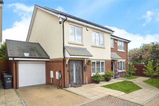 Thumbnail Semi-detached house for sale in Rockfield Drive, Luton, Bedfordshire