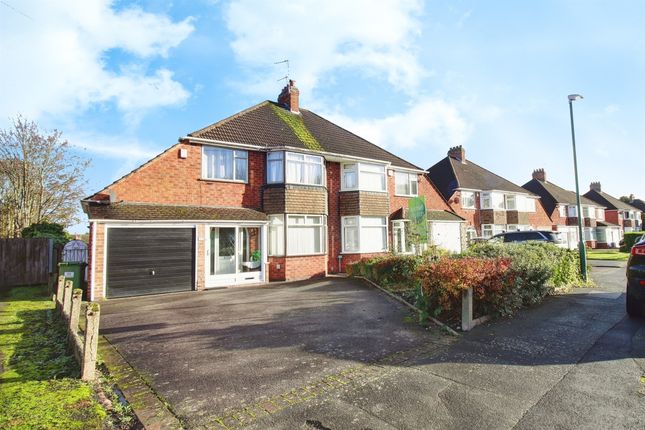 Thumbnail Semi-detached house for sale in Scott Road, Solihull