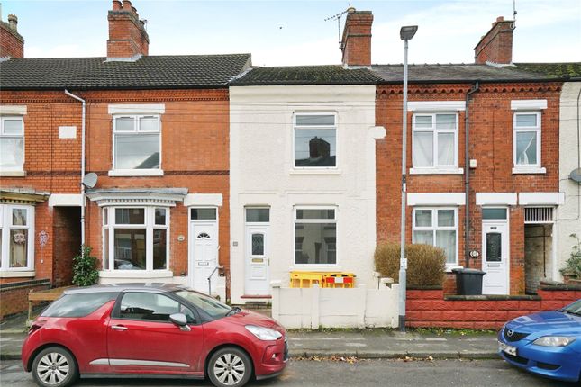 Thumbnail Terraced house for sale in Fairfield Road, Hugglescote, Coalville, Leicestershire