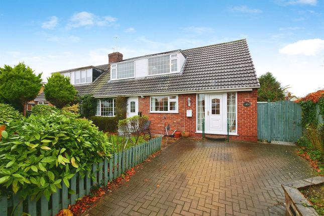 Semi-detached bungalow for sale in Middlecroft Drive, Strensall, York