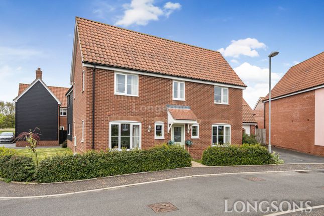 Thumbnail Detached house for sale in Silver Birch Road, Dereham