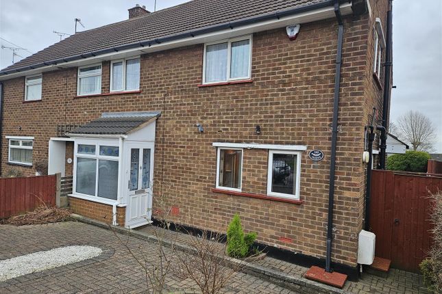 Semi-detached house for sale in Alder Way, Shirebrook, Mansfield
