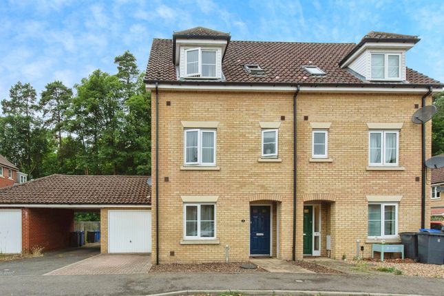 Semi-detached house for sale in Conifer Close, Mildenhall, Bury St. Edmunds