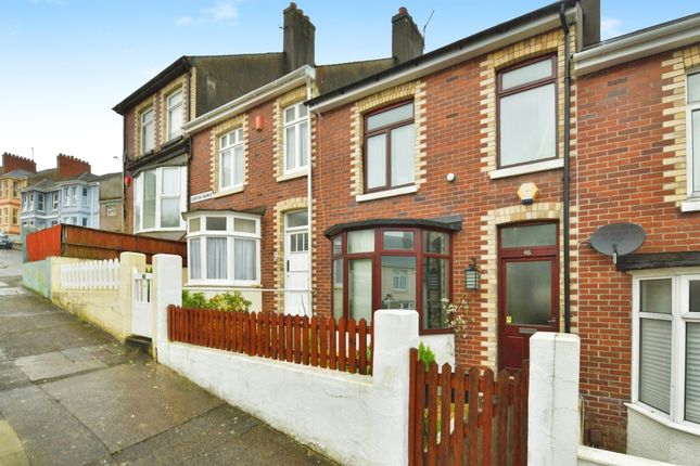 Thumbnail Terraced house for sale in Clinton Avenue, Plymouth