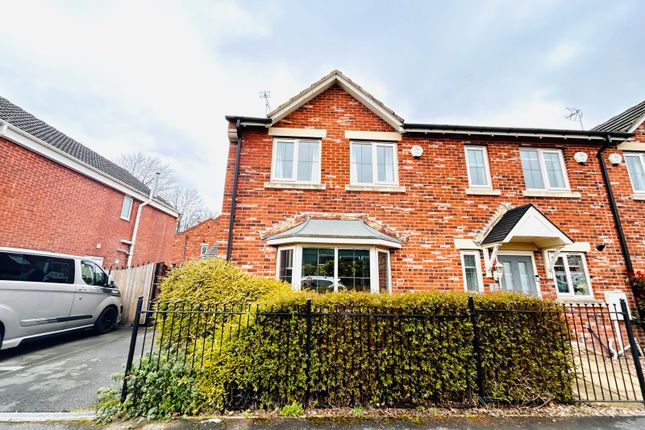 Thumbnail End terrace house for sale in Osberne Way, Clipstone, Mansfield