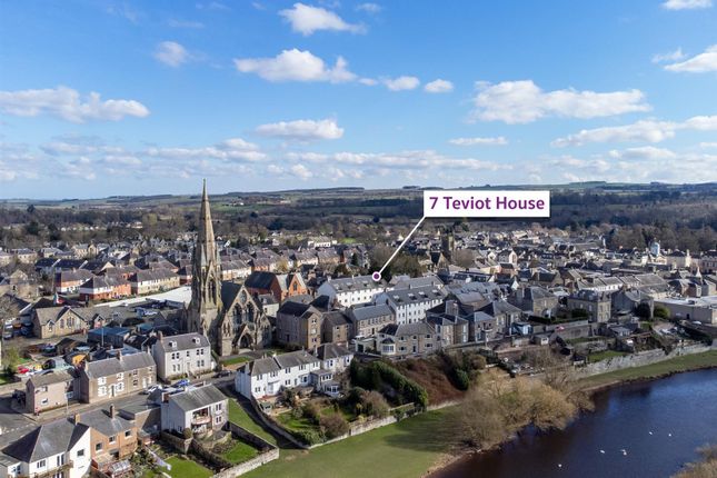 Thumbnail Flat for sale in Penthouse Apartment, 7 Teviot House, Bowmont Street, Kelso