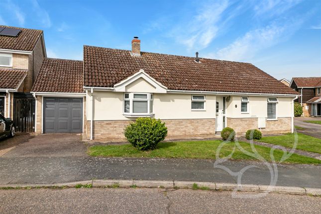 Thumbnail Detached bungalow for sale in Holbrook Close, Great Waldingfield, Sudbury