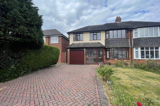 Thumbnail Semi-detached house for sale in Longmore Road, Shirley, Solihull