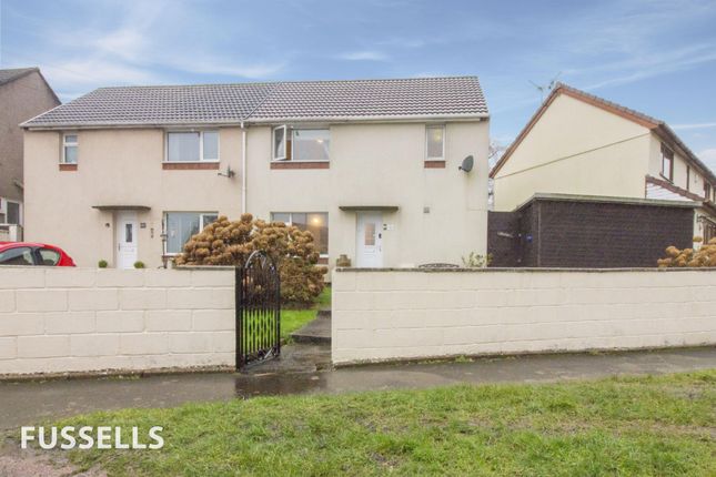 Thumbnail Semi-detached house for sale in Llanfabon Drive, Trethomas, Caerphilly