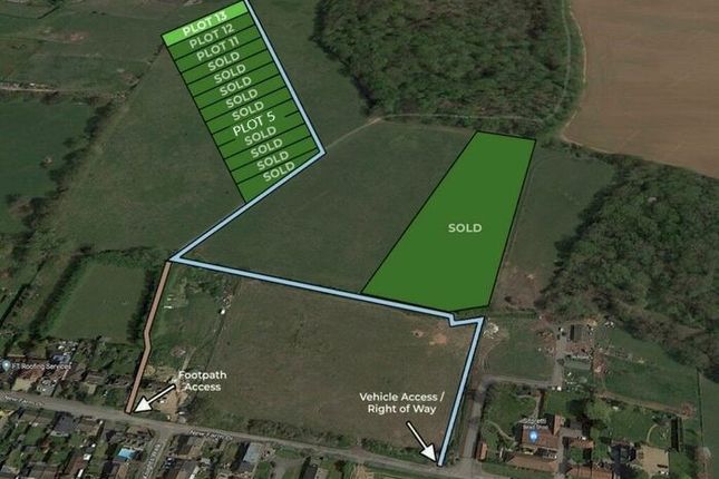 Land for sale in Land Off New Farm Drive, Abridge, Romford, Essex