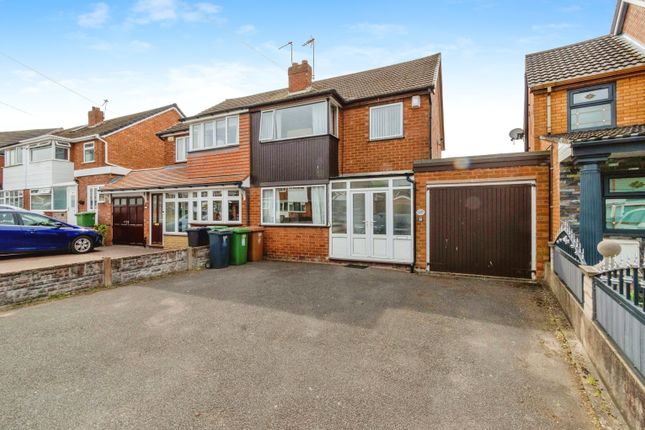 Thumbnail Semi-detached house for sale in Sandringham Avenue, Willenhall, West Midlands