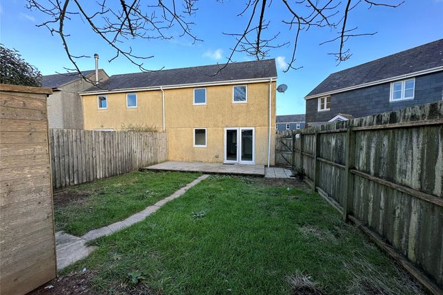 Thumbnail Semi-detached house to rent in Rosewarne Park, Connor Downs, Hayle, Cornwall