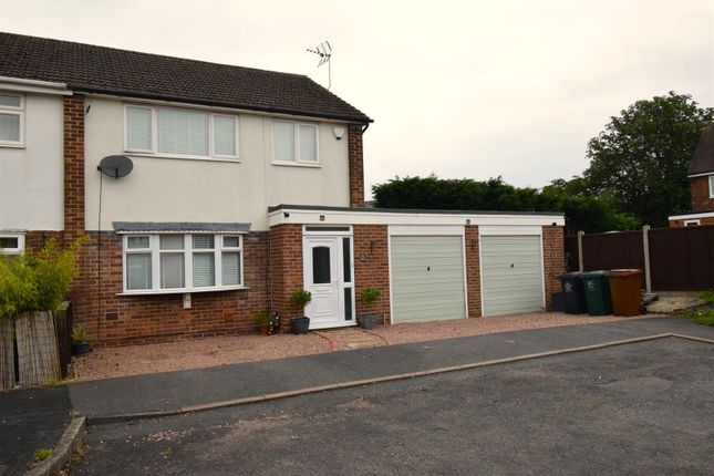 Thumbnail Semi-detached house for sale in Chesterfield Drive, Linton, Swadlincote