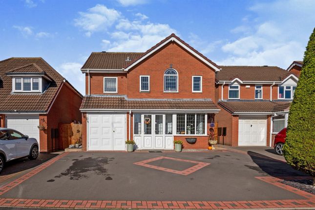 Thumbnail Detached house for sale in Bleak House Drive, Chase Terrace, Burntwood