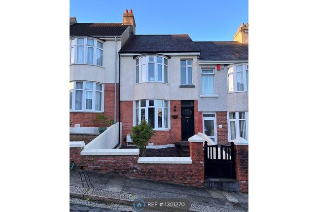 Thumbnail Terraced house to rent in Fisher Road, Plymouth