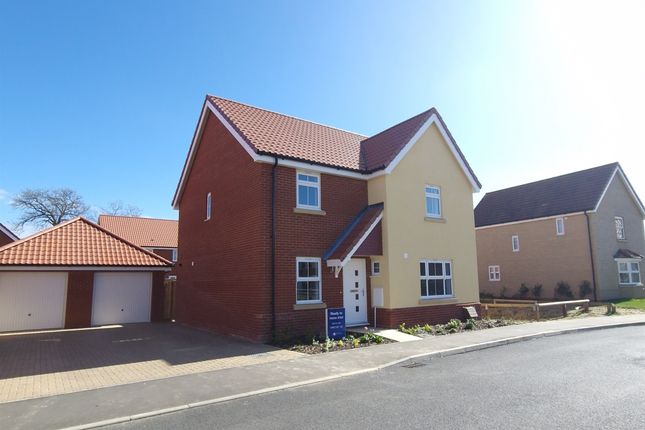 Thumbnail Detached house for sale in Waller Drive, Attleborough