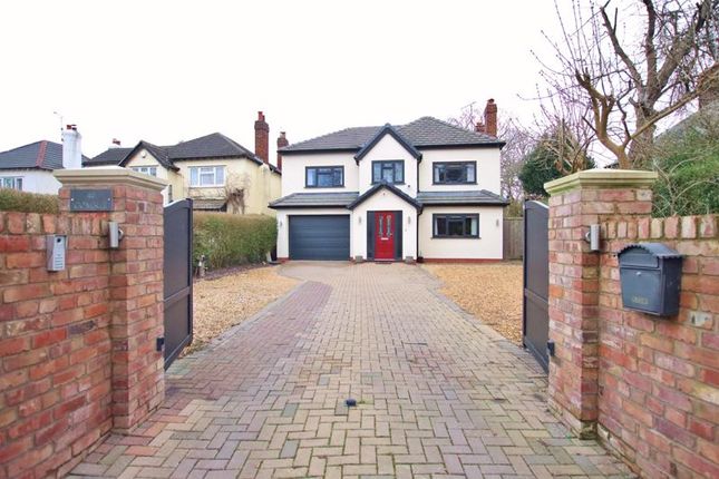 Thumbnail Detached house for sale in Leighton Road, Neston, Cheshire