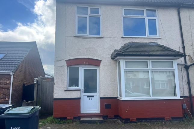 Thumbnail Semi-detached house to rent in Linden Road, Luton