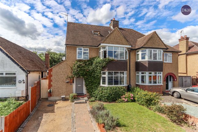 Thumbnail Semi-detached house for sale in Durrants Drive, Croxley Green, Rickmansworth, Hertfordshire