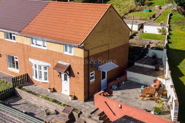 Thumbnail Semi-detached house for sale in Tribute Avenue, Cwmcarn, Newport.