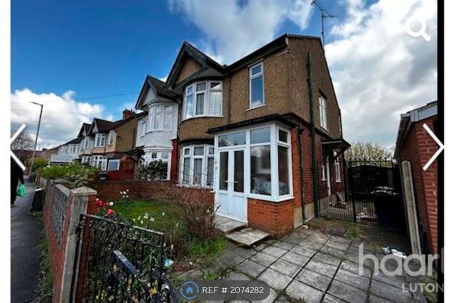 Thumbnail Semi-detached house to rent in Blenheim Crescent, Luton